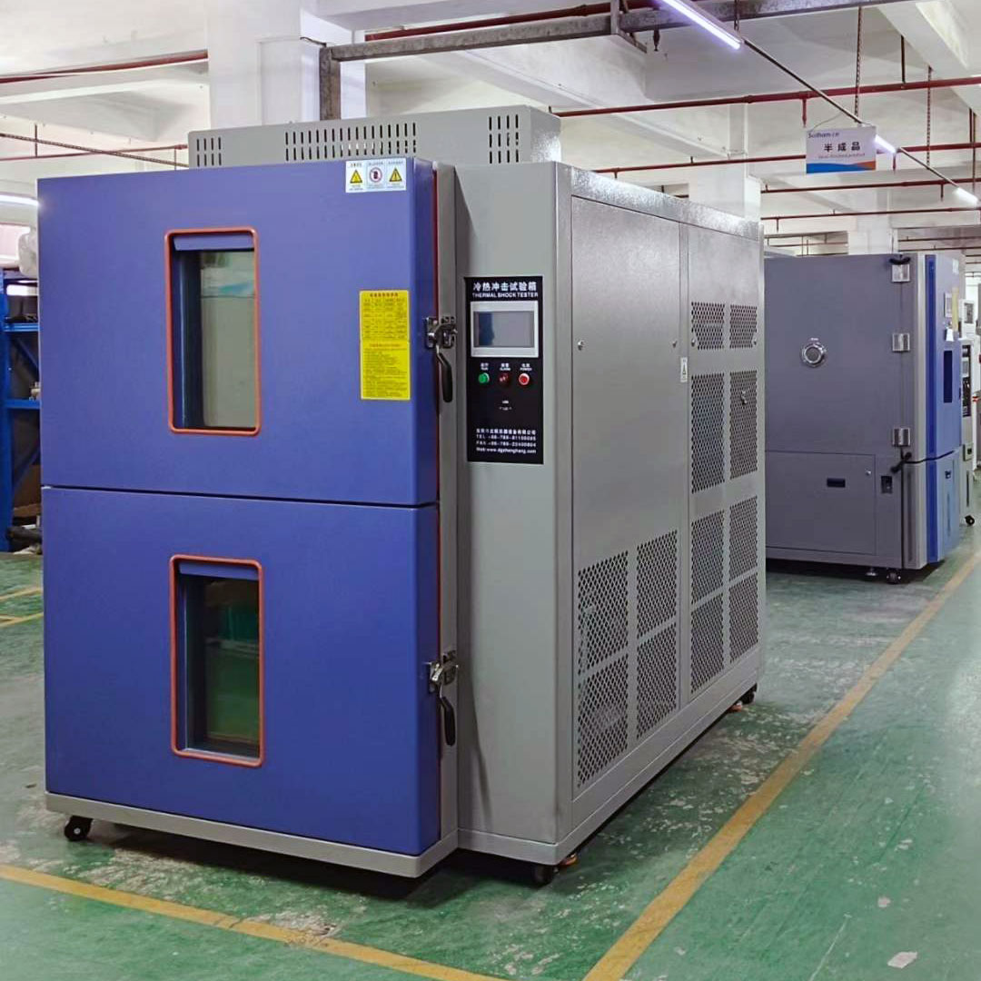 定制225L吊篮式冷热冲击草莓视频成人网站顺利出货至宜昌惠科